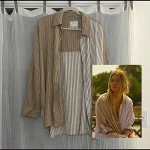 ASO Sarah Cameron AE Oversized Beach Shirt